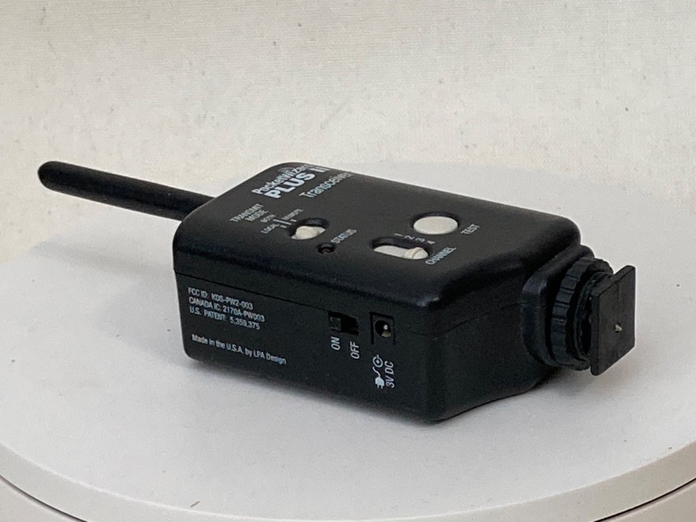 PocketWizard Plus II Transceiver Tested Working Plus Two Cords + Extra