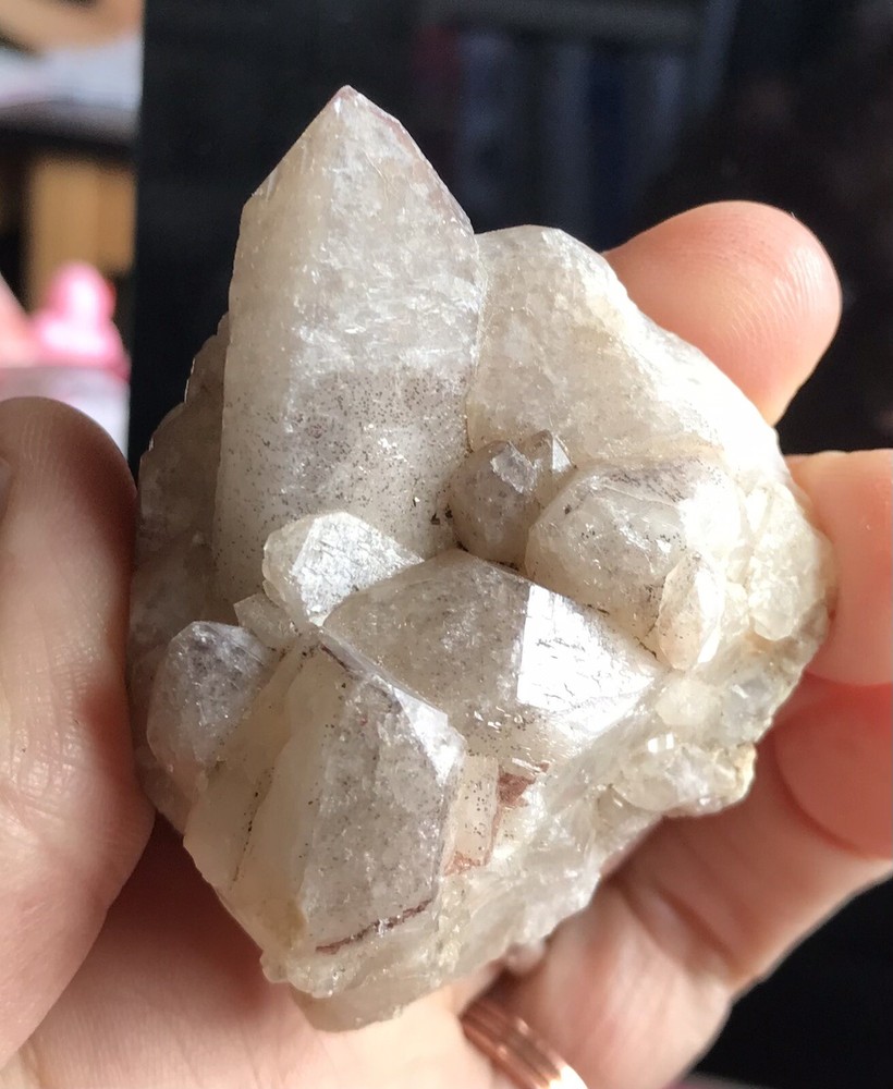 Colorado polka dot quartz crystal