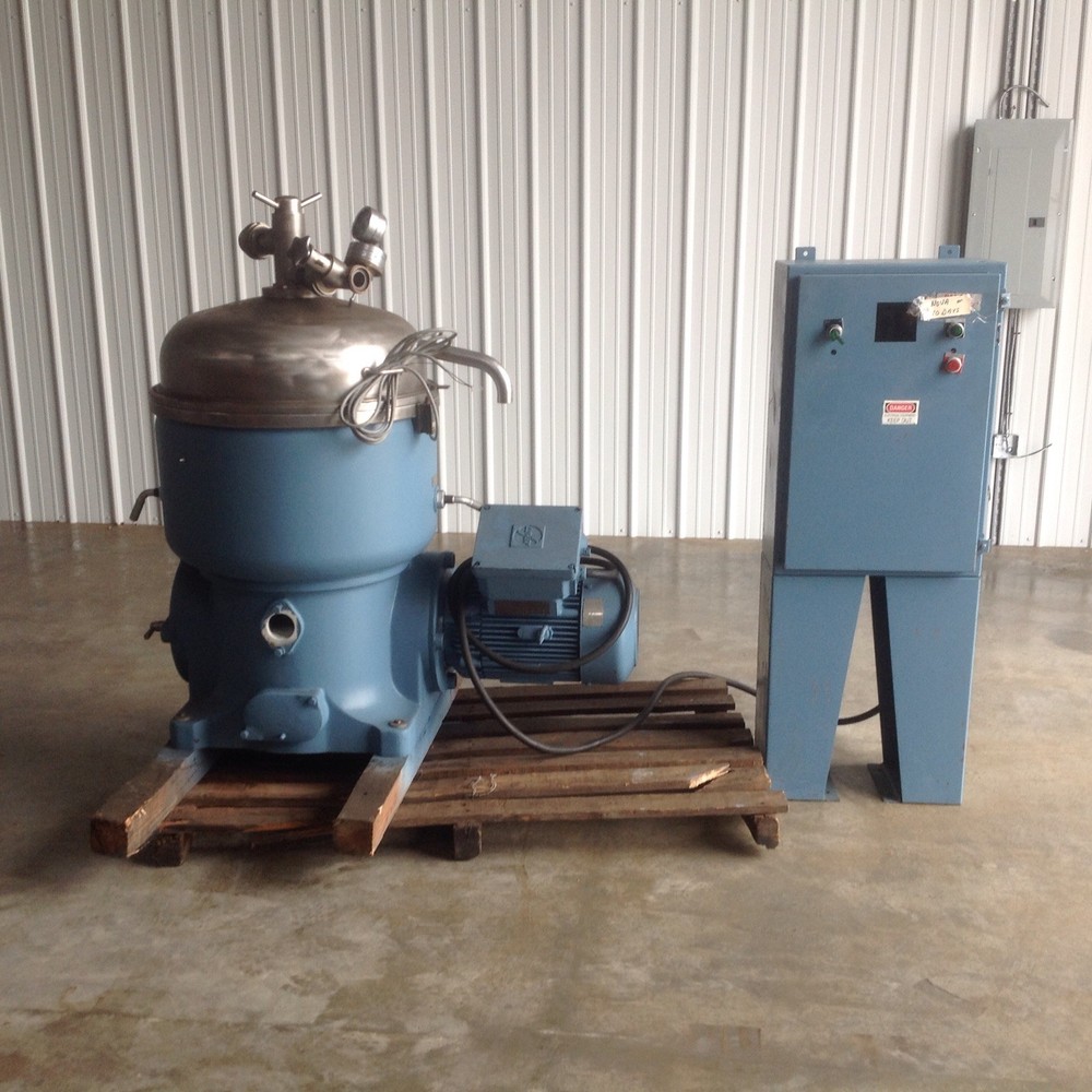 Westfalia Separator. Model KA-30-06-576, With Control Panel.