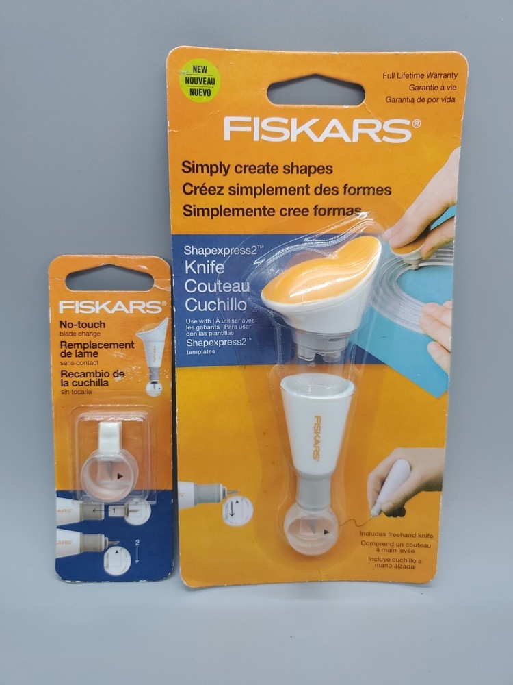 FISKARS Shapexpress2 Knife and Replacement Blade New In Package