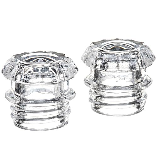 COLETTI Coffee Percolator Glass Top Replacement - (Pack of 2)  Assorted Sizes