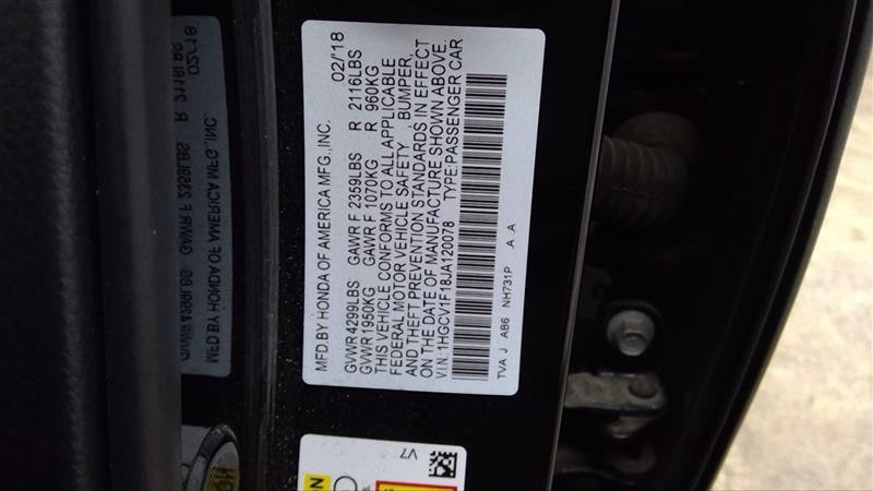 ACCORD 2018 Radio