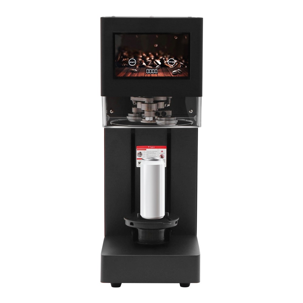Automatic Commercial Soda Can Sealer, Can Sealer Machine with Touch Screen