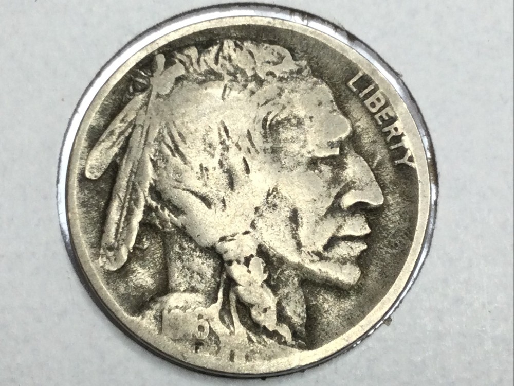 1916-D Buffalo Nickel in fine