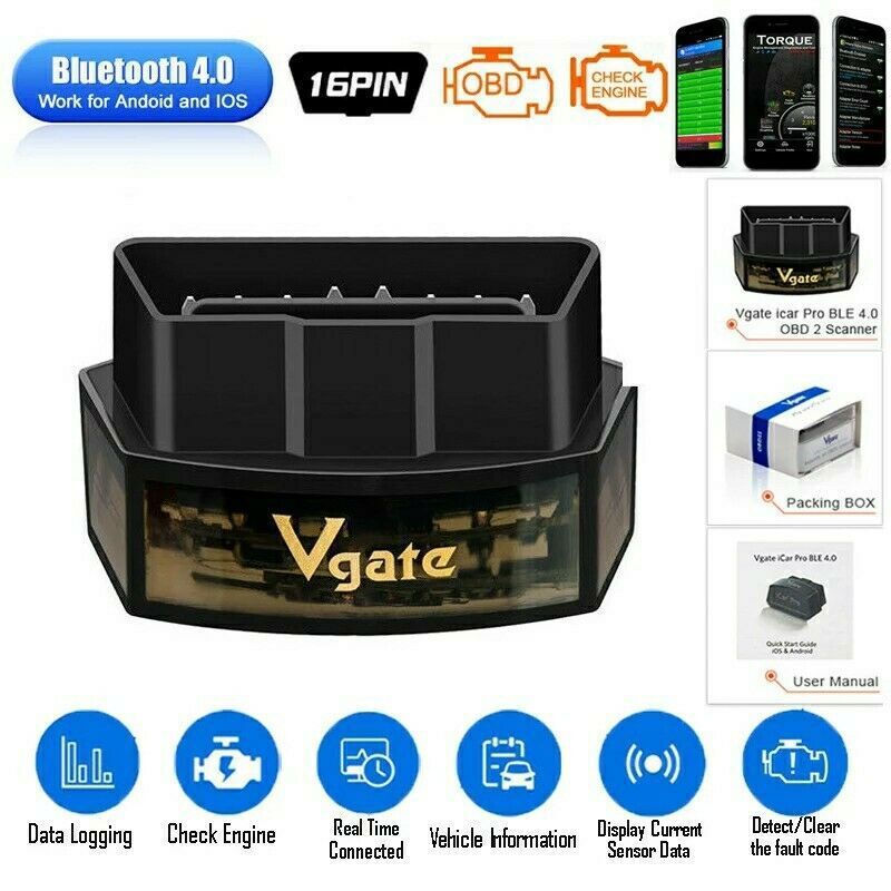 Bluetooth 4.0 Vgate iCar Pro BIMMERCODE Coding For BMW IOS Android OBD2 Scanner