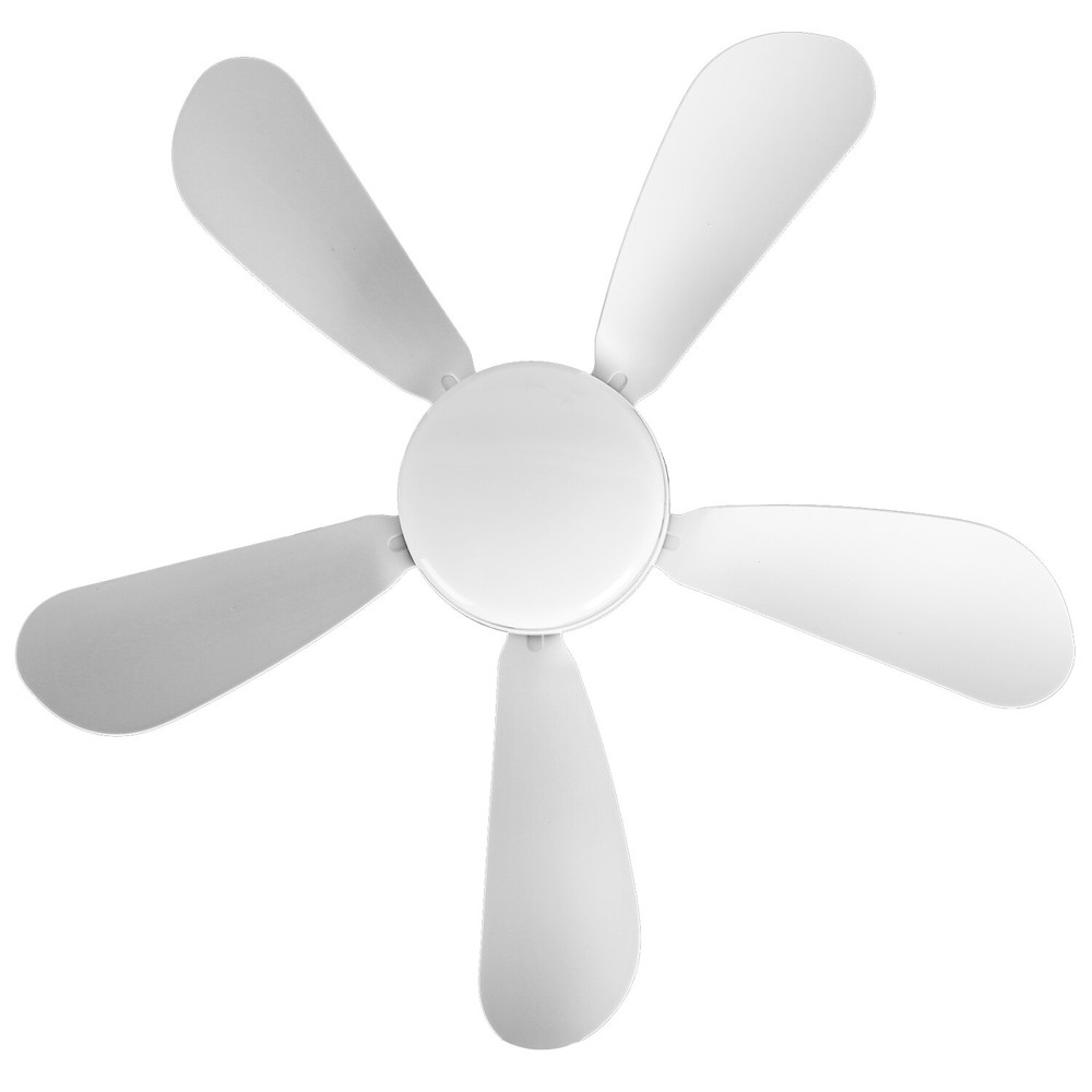 3-Speed Socket Fan Light with Remote & Socket 6 Blades Light Socket