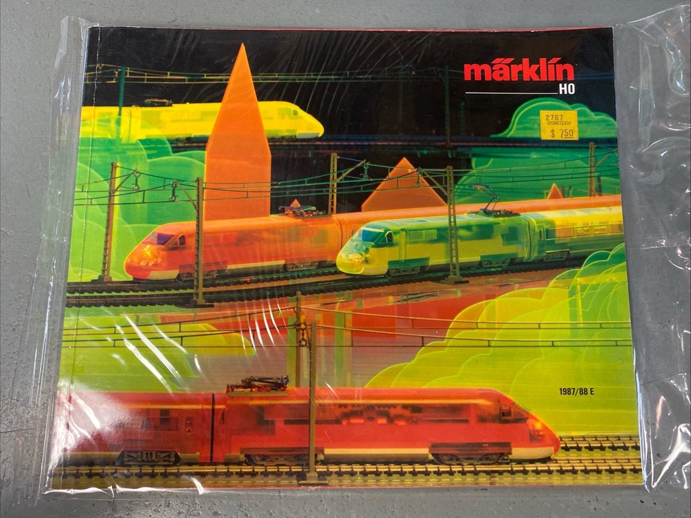 MARKLIN HO 1987/88 E Model Train Catalog