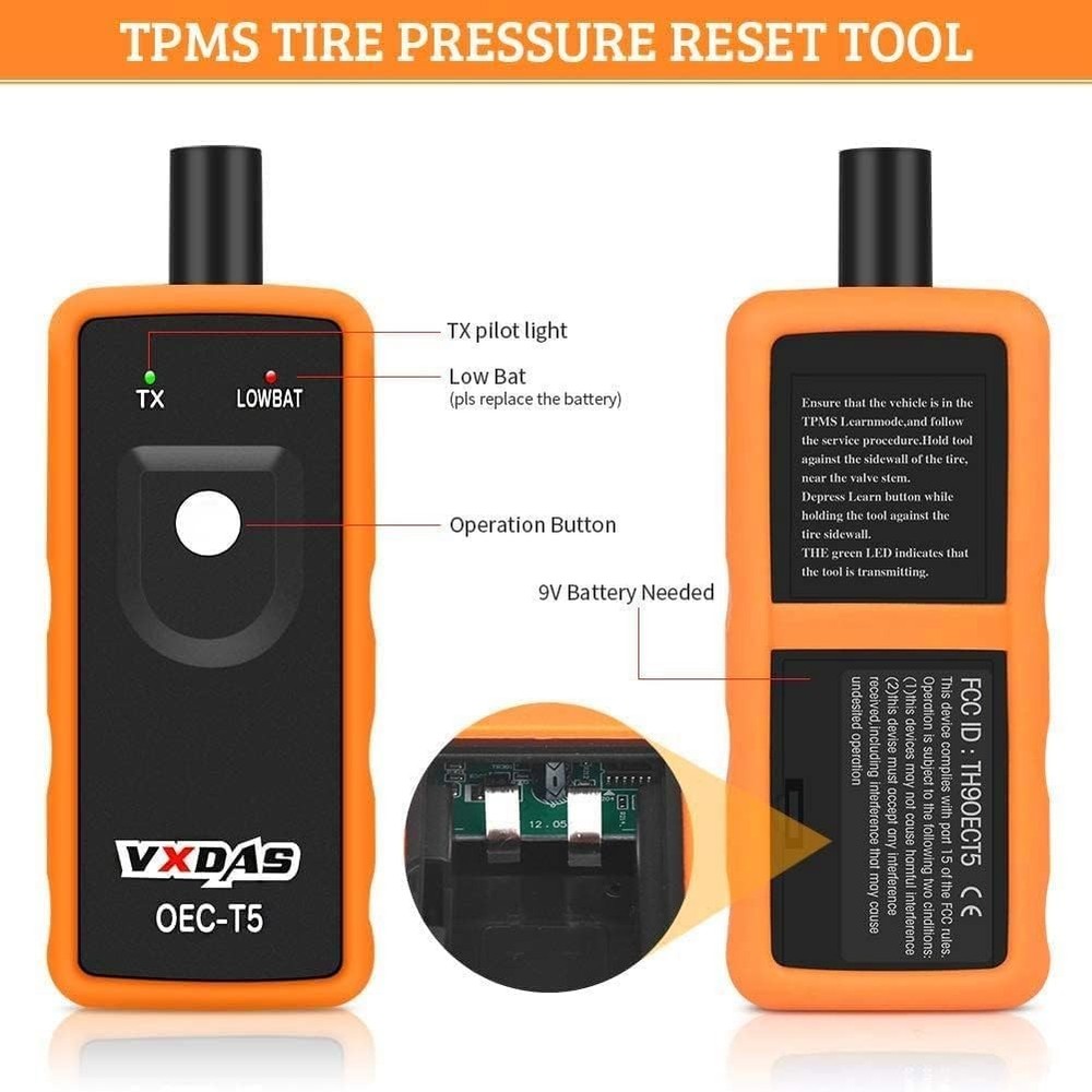 GM TPMS Relearn Tool 2006-2024 - Quick Sensor Activation & Safety Assurance