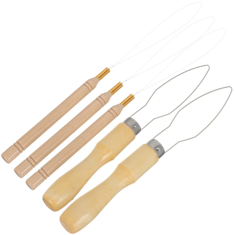 5 Pcs Wire Threader Beading Device Sewing and Embroidery Craft Tools