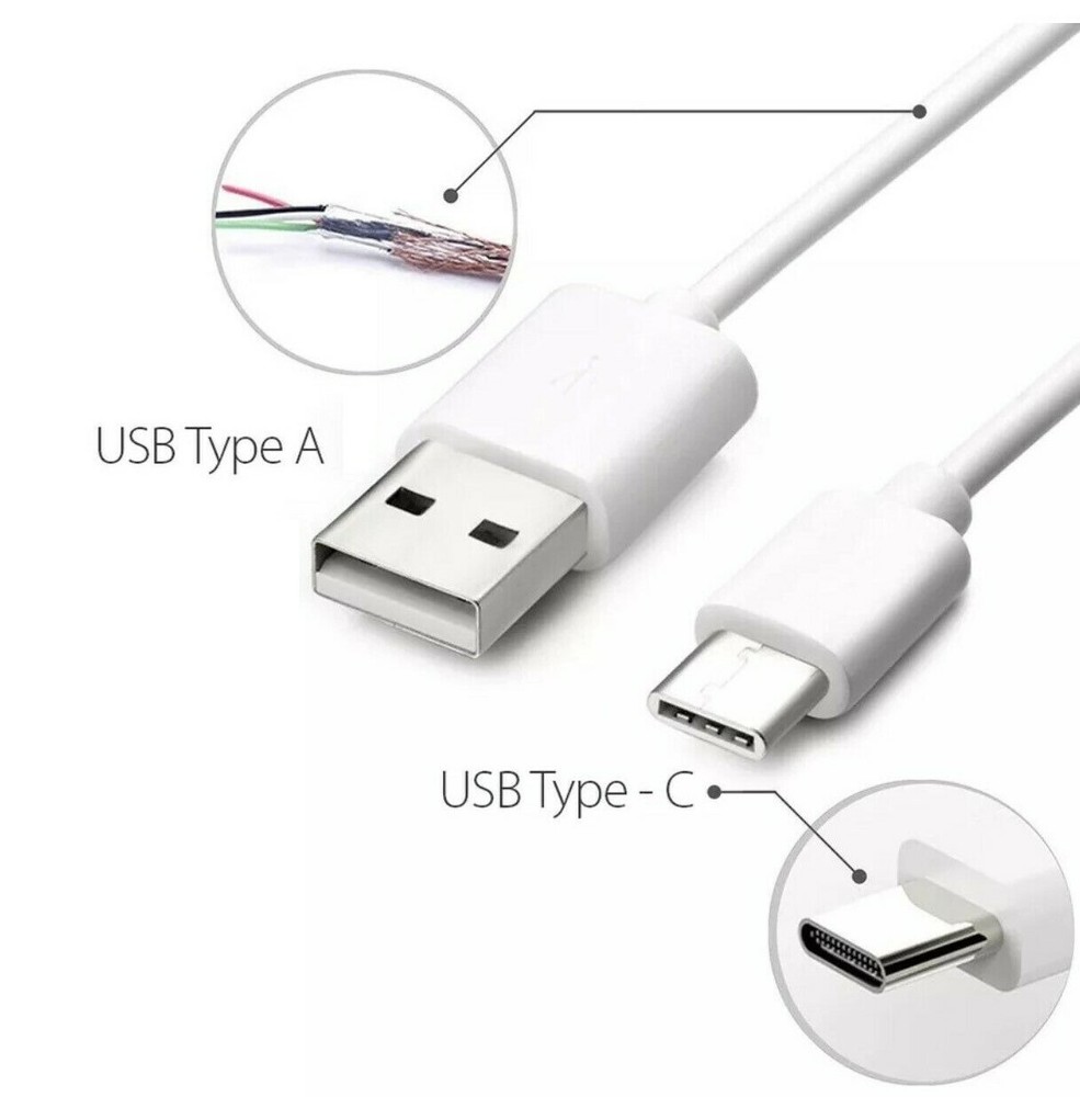 Adaptive Fast Charging Wall Charger Adapter + Type C Cable For samsung A90 S10