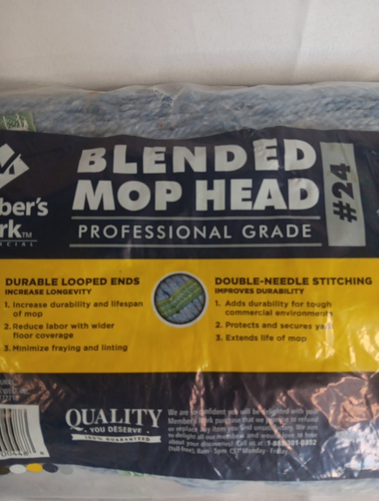 TWO PER PACK/LARGE COMMERCIAL #24 MOPHEAD Members Mark