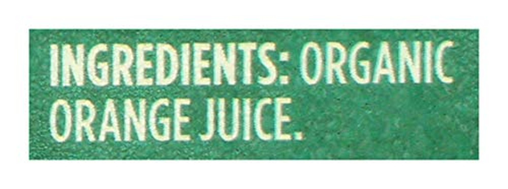 , Organic Pulp Free Orange Juice, 89 Fl Oz