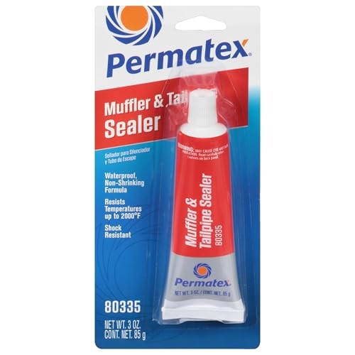 80335 Muffler and Tailpipe Sealer, 3 oz., Plastic