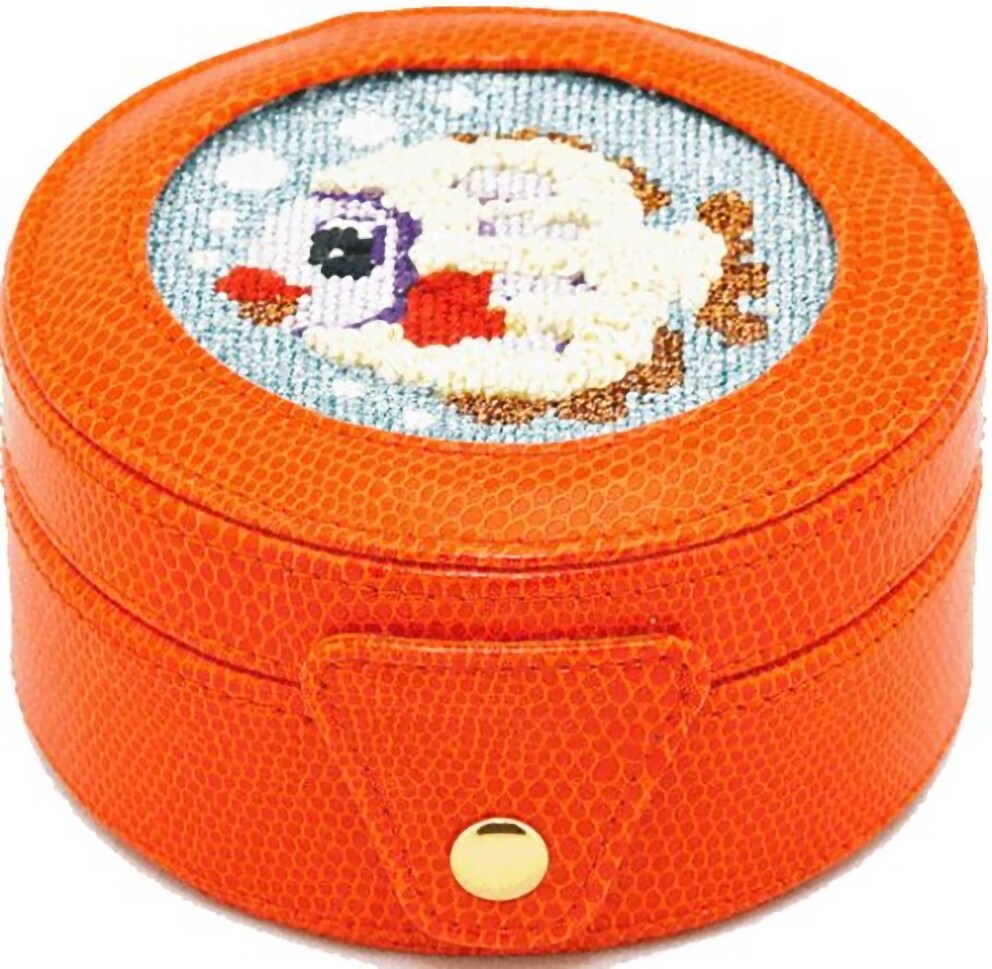 Needlepoint Lee Gift Box Leather ~ Choose your Color!!