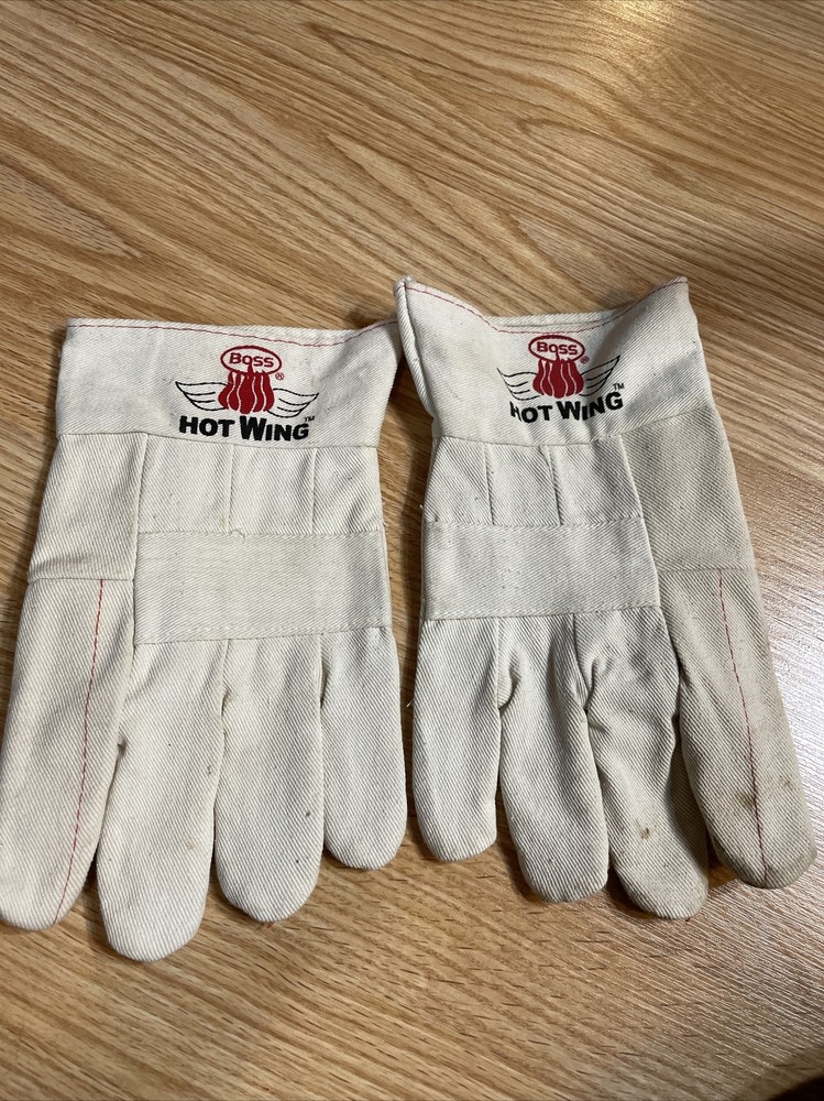 vintage boss hot wing gloves