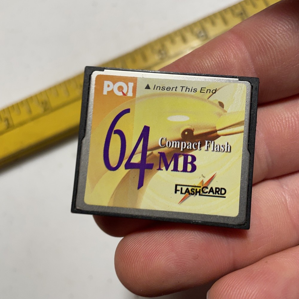 POI COMPACT FLASH / CF CARD 64MB B25