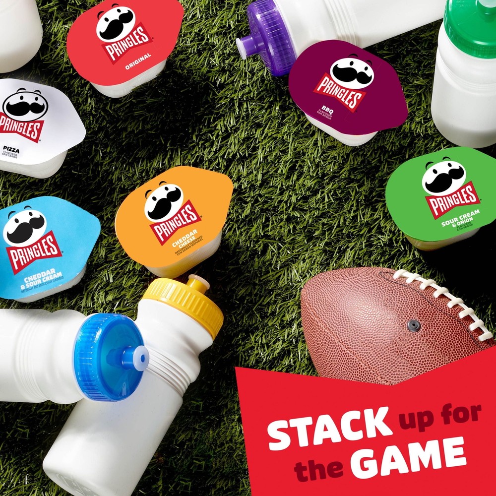 Snack Stacks Variety Pack Potato Crisps Chips, Lunch Snacks, 27 Count