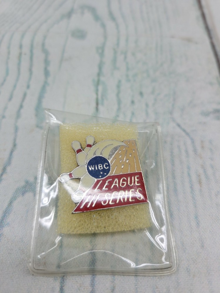 WIBC League Hi Series Pin