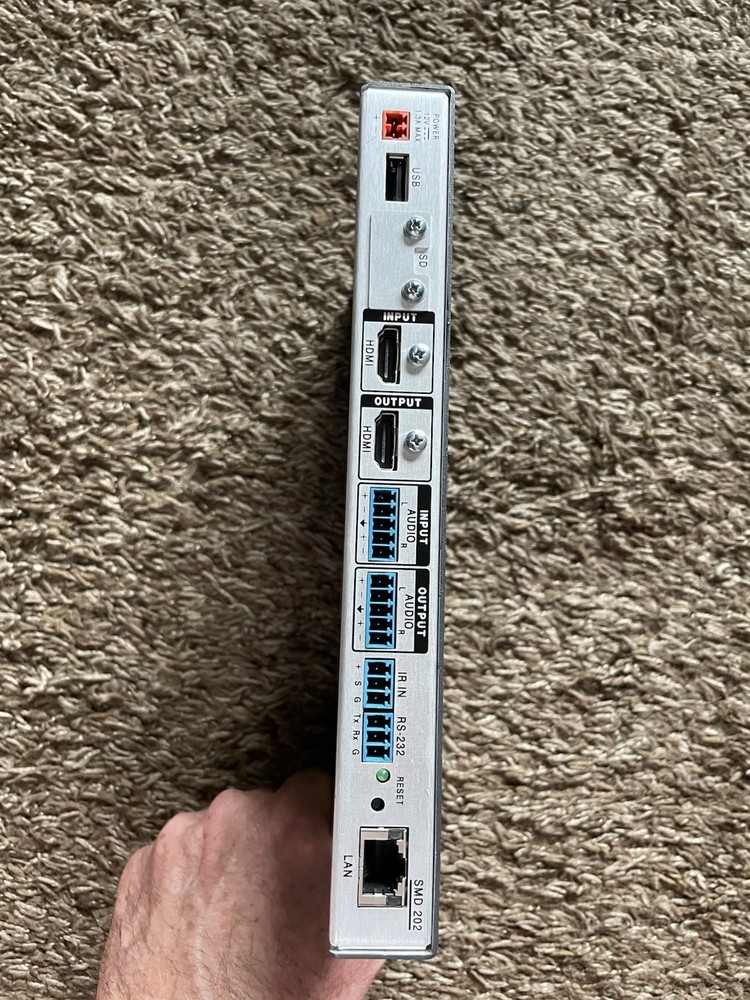 Extron SMD 202 H.264 Streaming Media Player and Decoder 60-1306-01