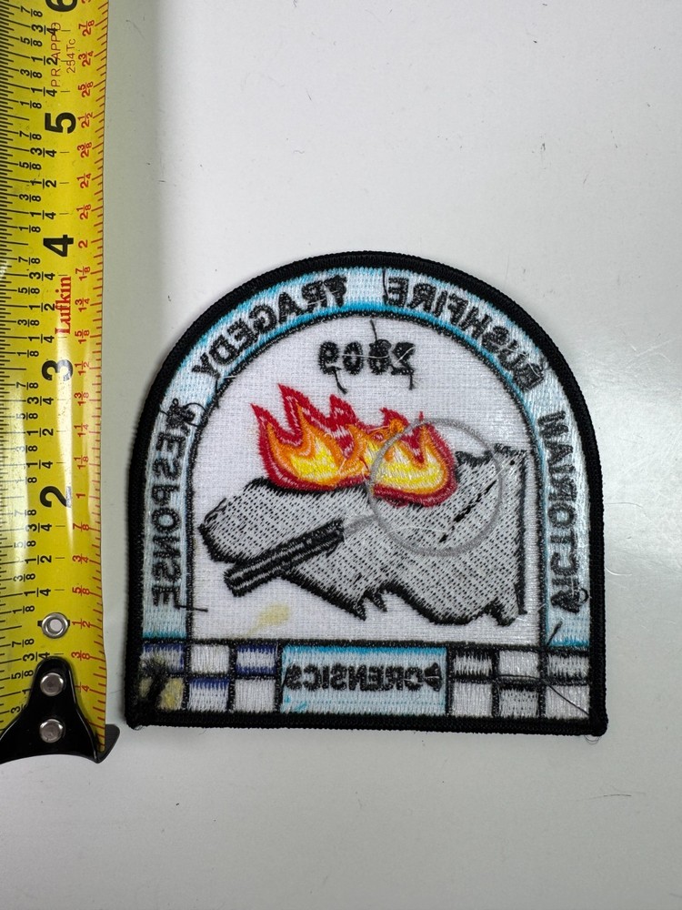 Australia Victorian Bushfire Tragedy Response Forensics 2009 Fire Patch D7