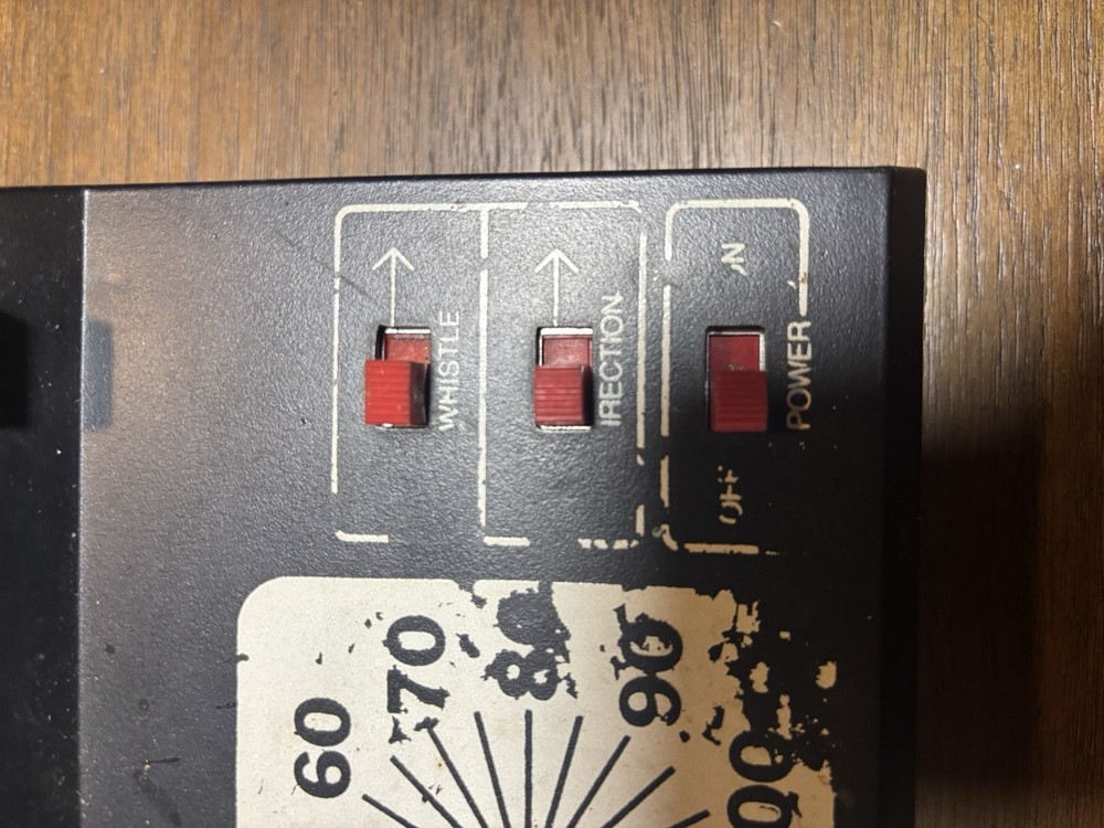 TECH II Trainpower 027 AC Train Direction & Whistle Controller Untested