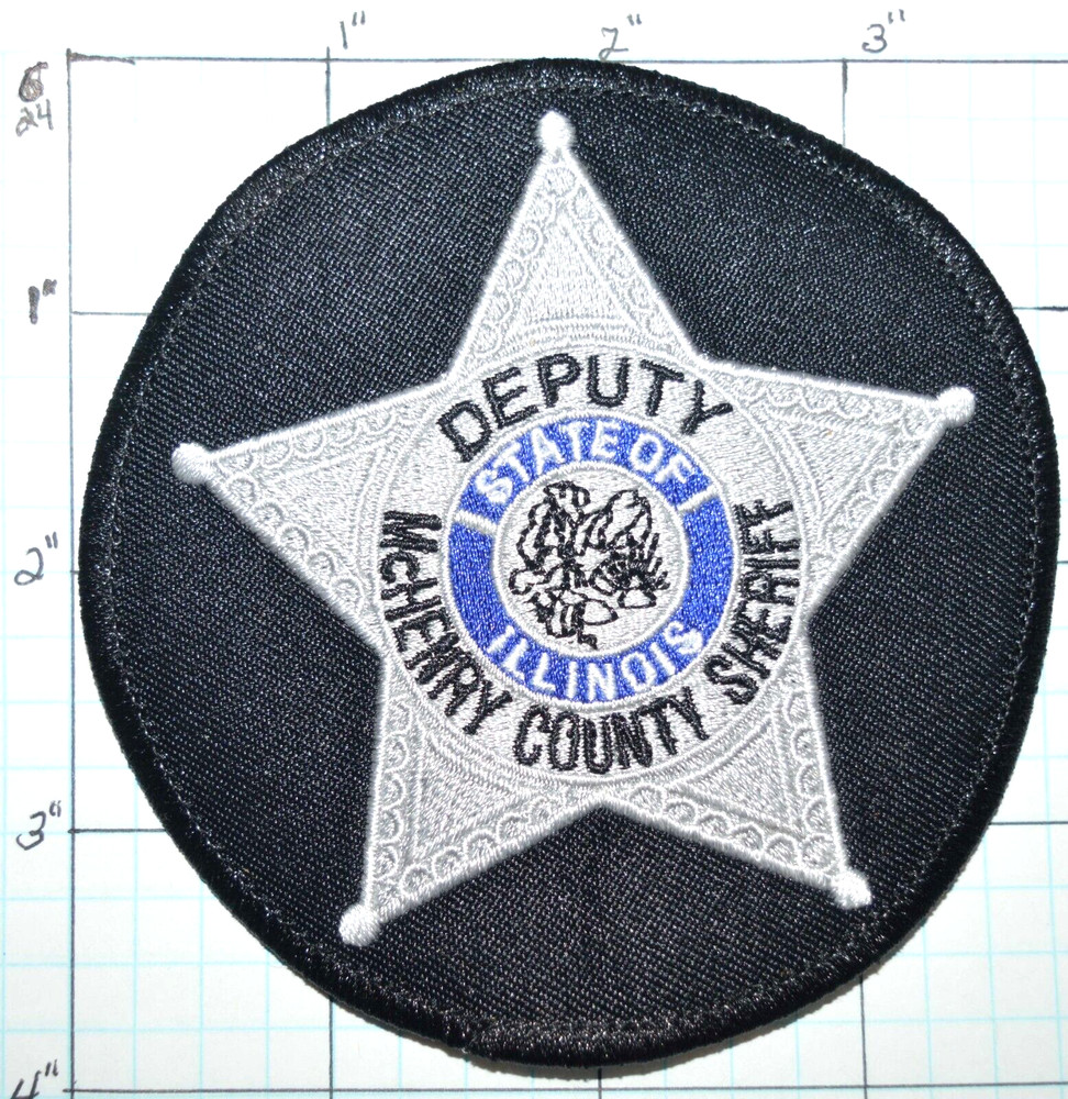 ILLINOIS, McHENRY COUNTY DEPUTY SHERIFF POLICE DEPT PATCH