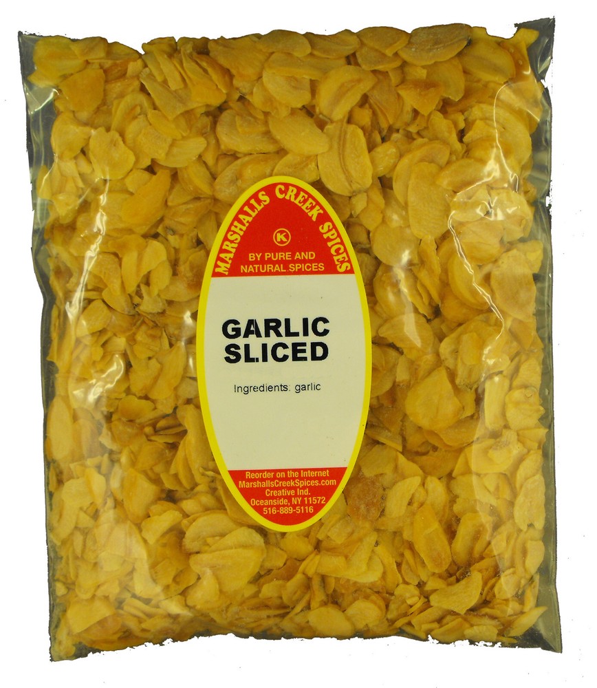 Marshalls Creek Spices GARLIC SLICED REFILL - Kosher