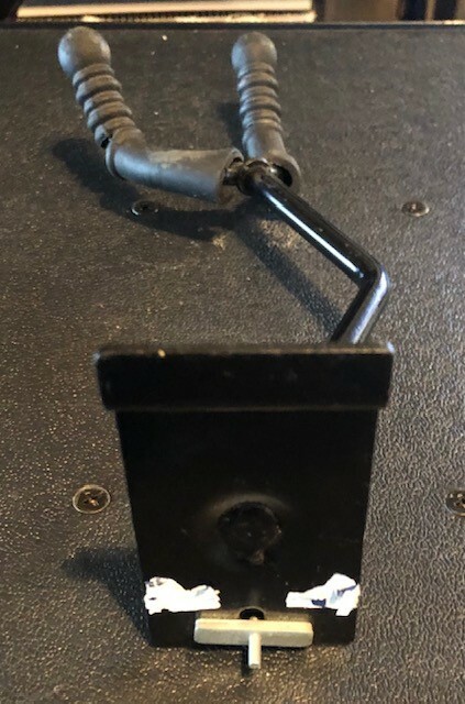 Ingles Slat Wall Guitar Hanger Right Facing Black