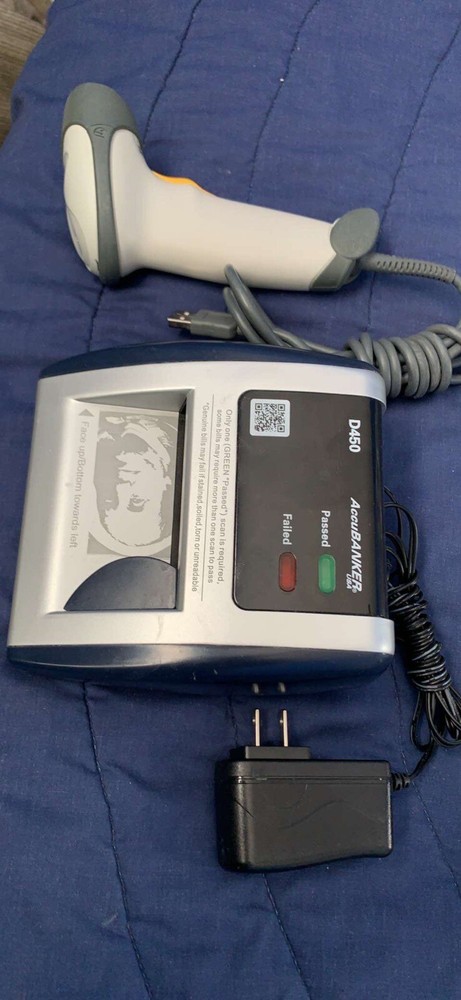 AccuBANKER D450 Bleached Bills Auto Detector -