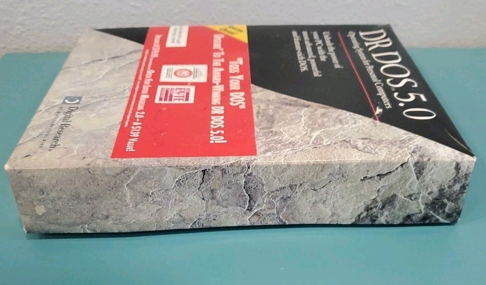 Vtg DR Dos 5.0 Operating System Personal Computers 1990 Digital Research