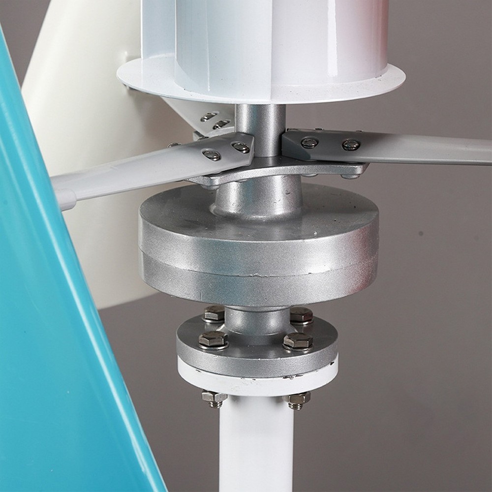3000W Helix Vertical Wind Turbine Generator & MPPT Controller Windmill 12V/24V