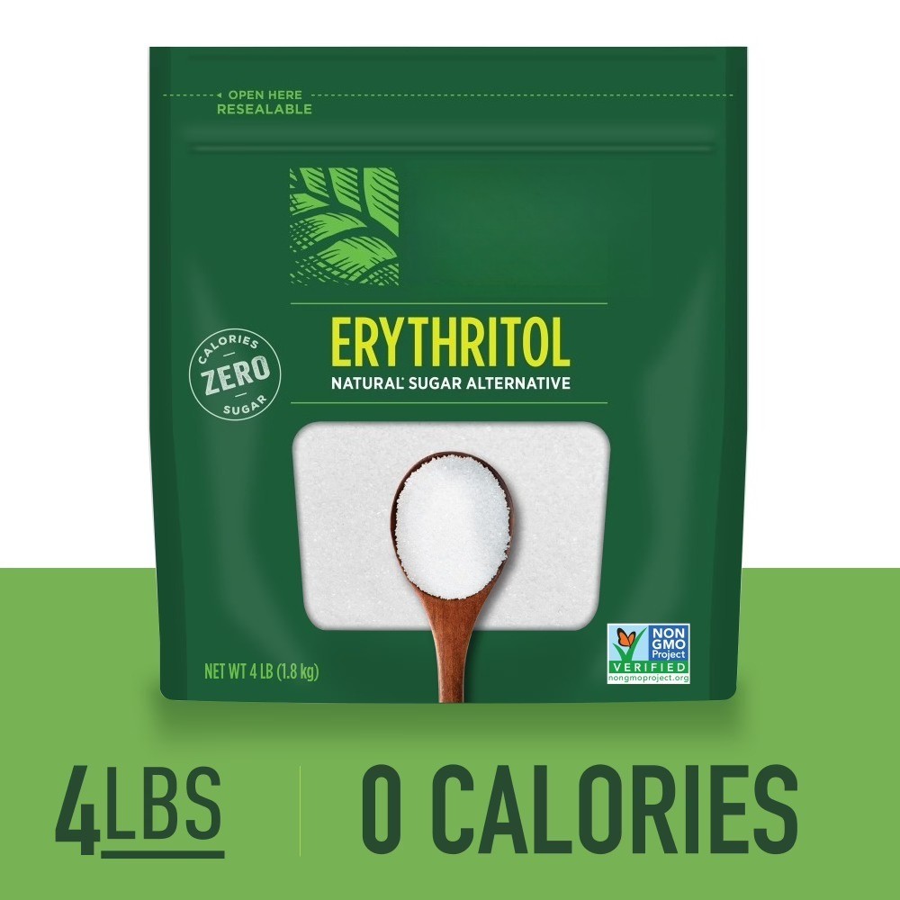 Erythritol Zero Calorie Sweetener, 4 lb. Bag