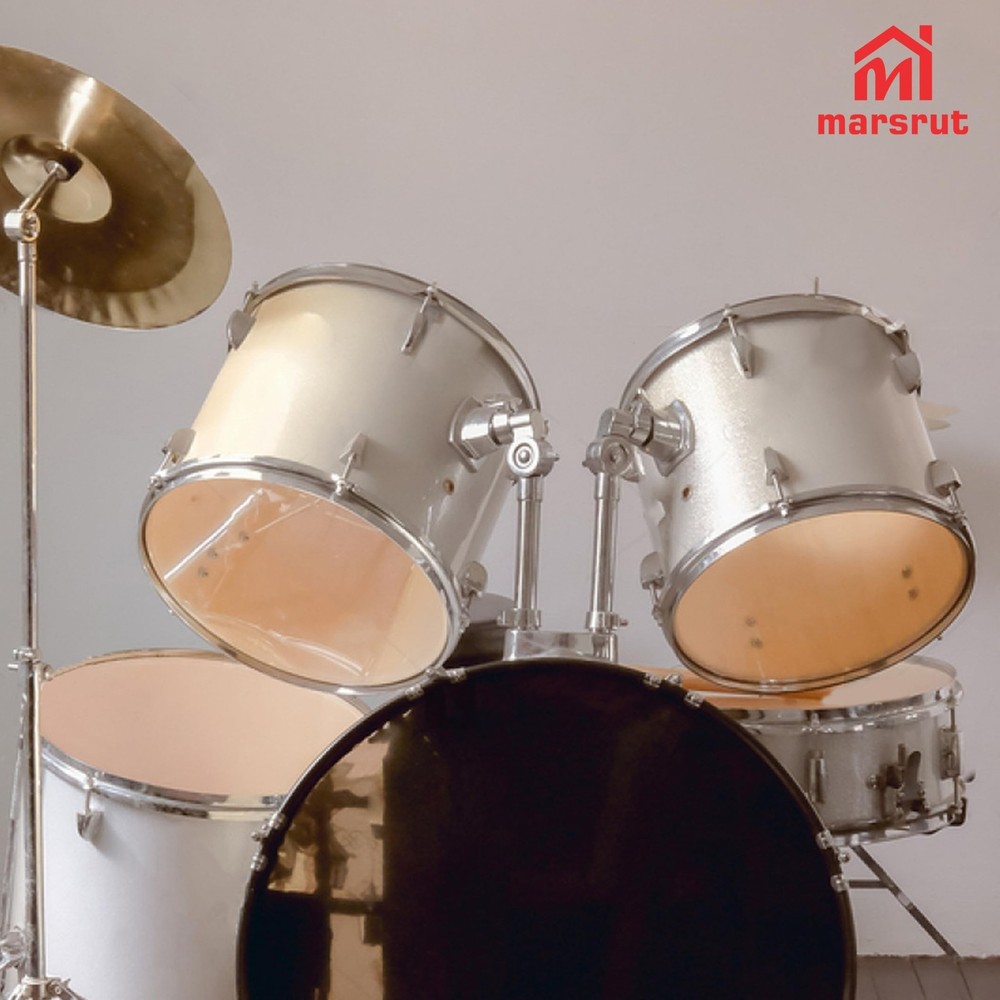 Single Tom Stand Mount Holder Percussion Clamp: Bass Drum Mounting Bracket - ...