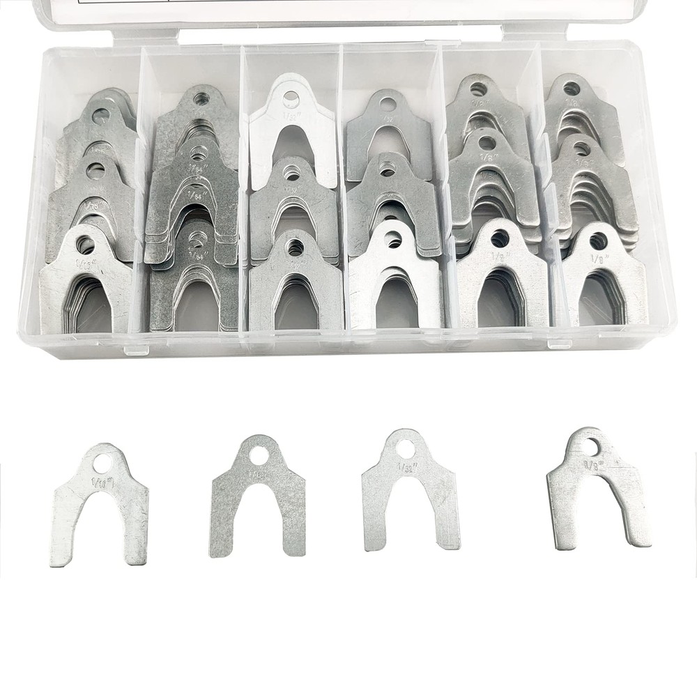 Auto Alignment Body Shim Assortment 144 Pieces Multiple Thicknesses