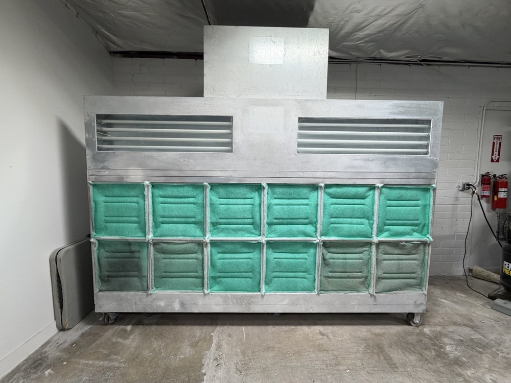 Mobile Prep Station / Spray Booth