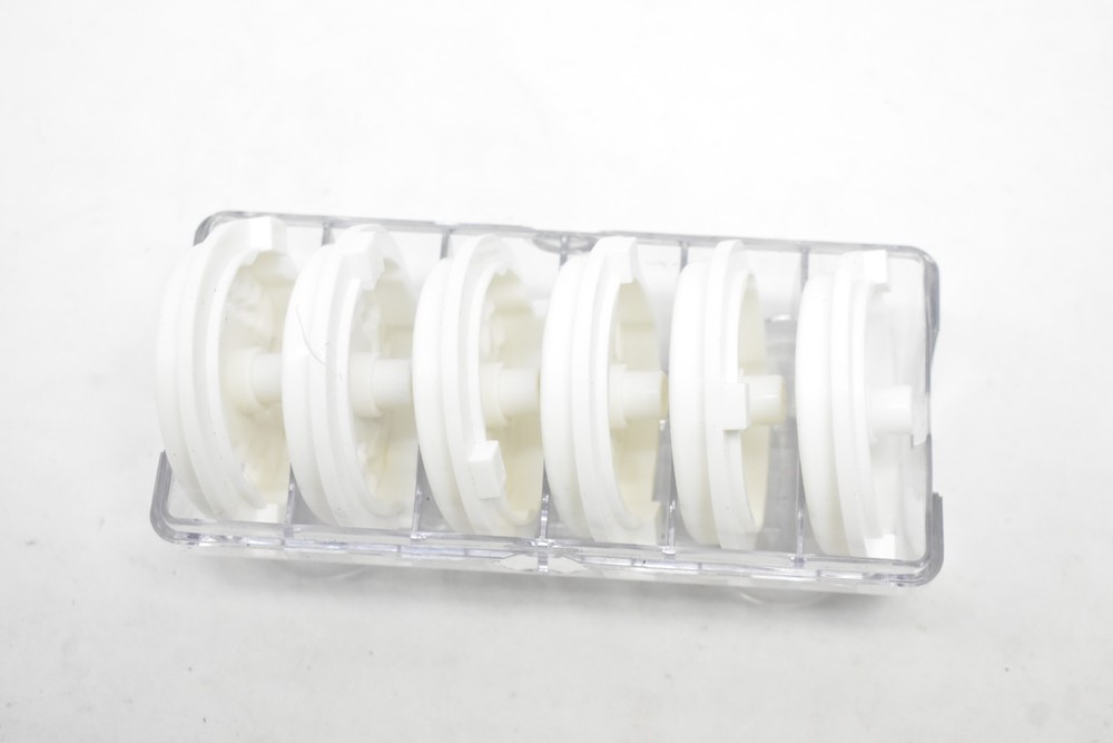 Pasta Machine Cutter Attachments For Assorted nozzle Styles White Plastic