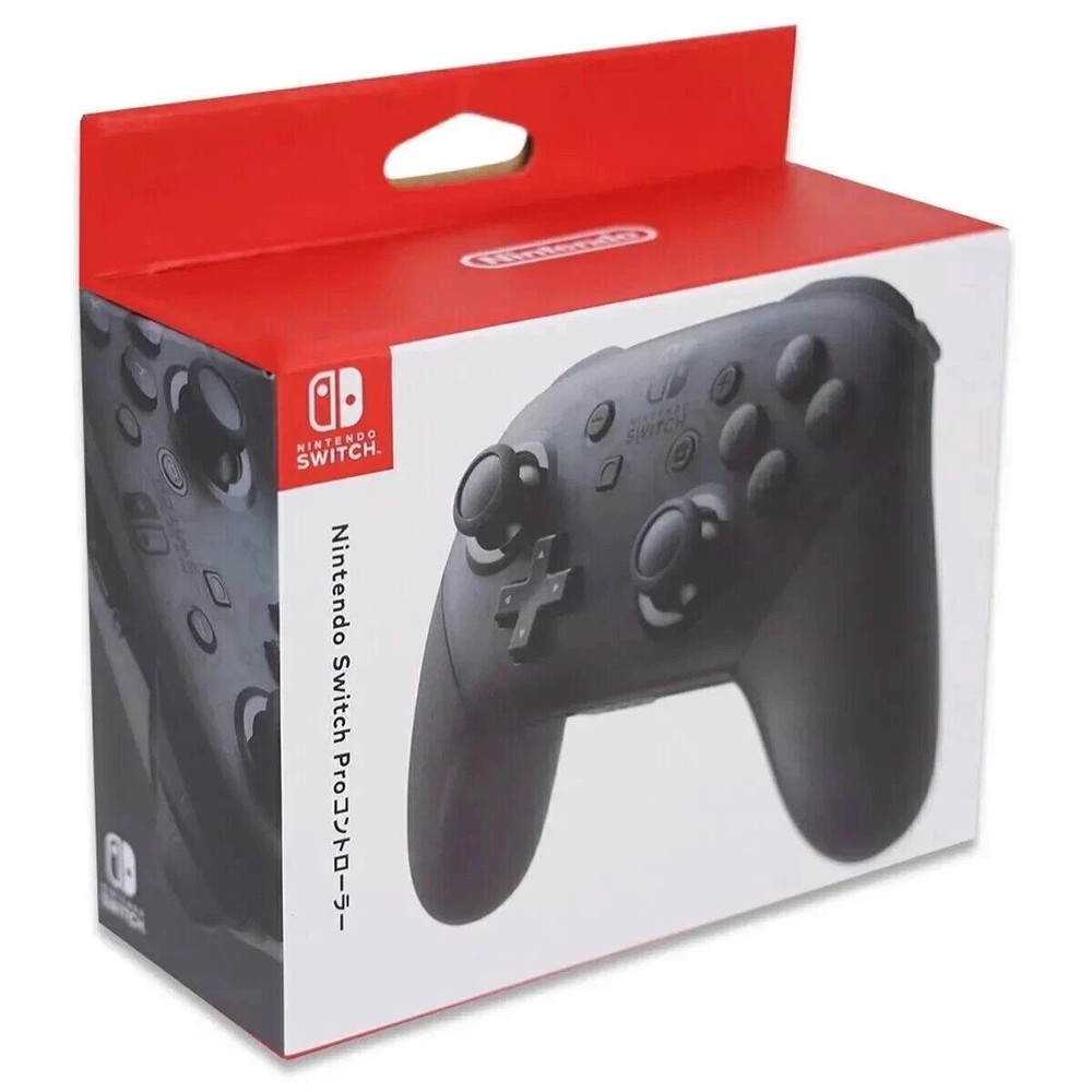 Wireless Controller Nintendo Switch Pro Black Color Full Function NFC