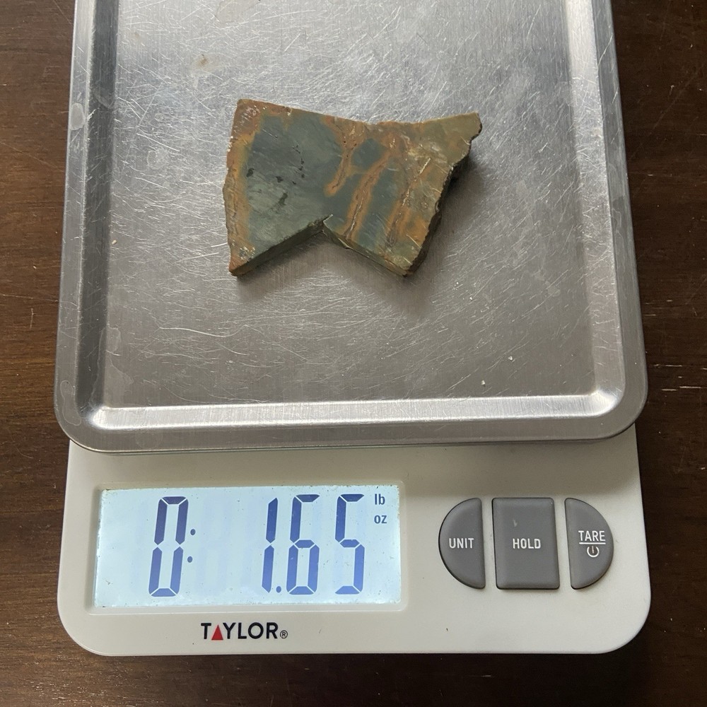 Blue Owyhee Jasper Thick Lapidary Slab