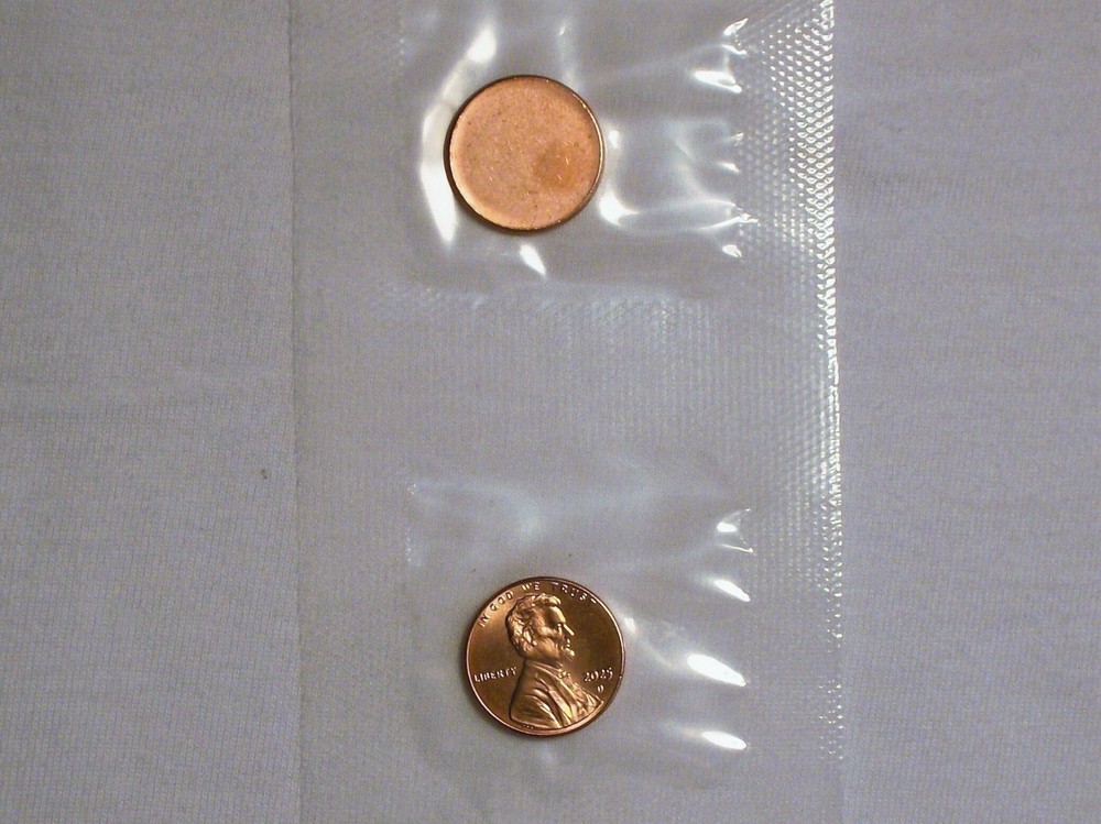 2025 D B/U Lincoln Head Cent & Blank Planchet - Mint Issued Set