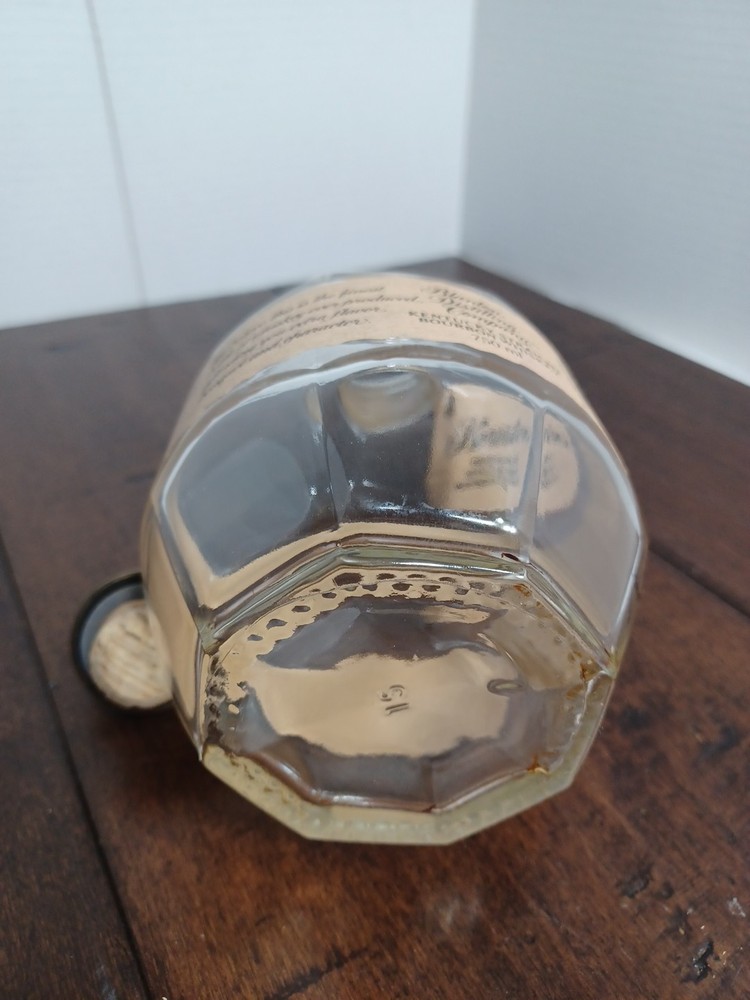Blantons Bourbon Empty Bottle with Stopper (Letter O)