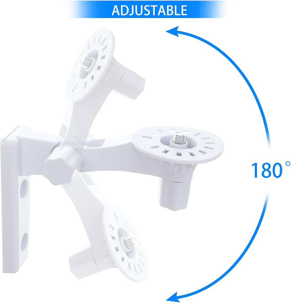 2 Pack Wall Mount Compatible with Reolink E1 Pro/ E1,180° Adjustable Camera Wall