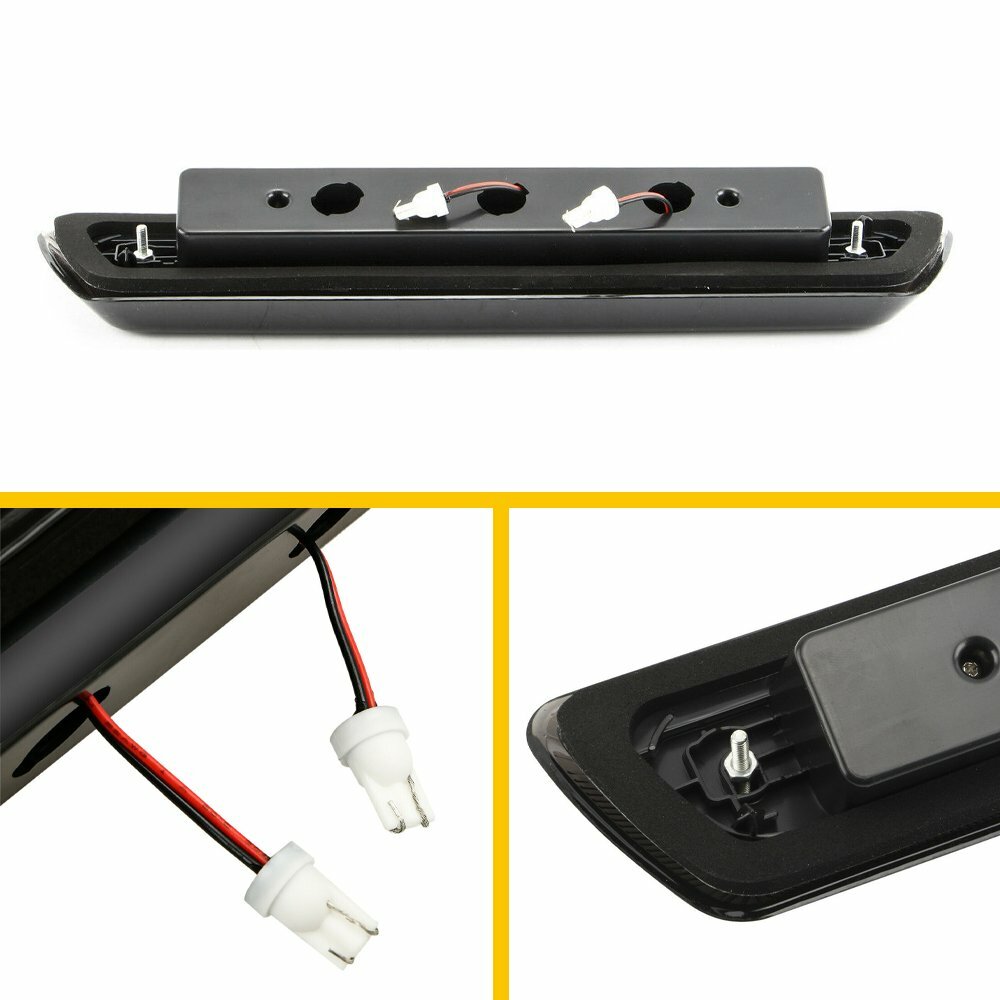 3rd Third Brake Light LED Smoke Rear Reverse Cargo Lamp For 2009-2014 Ford F-150