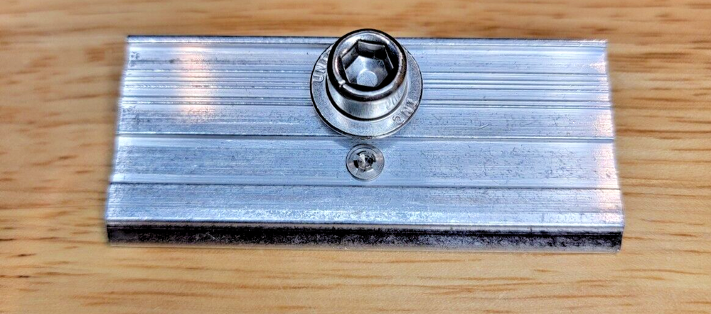 Pair of Unirac Microinverter/Optimizer Mounts (SFM MLPE)