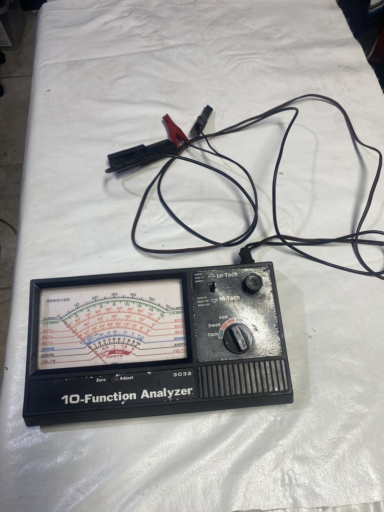 10-Function Analyzer, model # 3032 Tested Works Selling As Is.