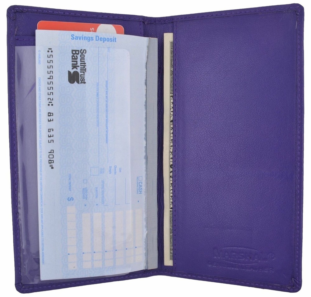 Basic Leather Checkbook Cover