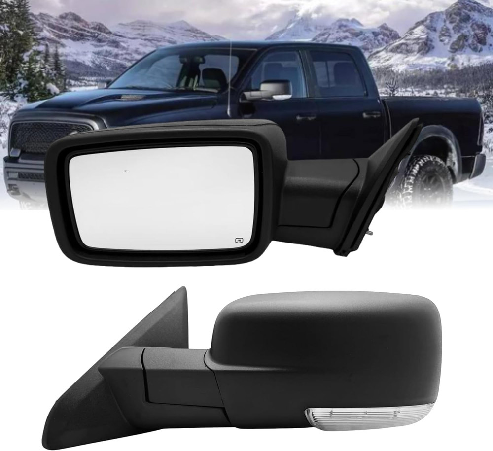 Driver Mirror for Dodge Ram 2013-2018