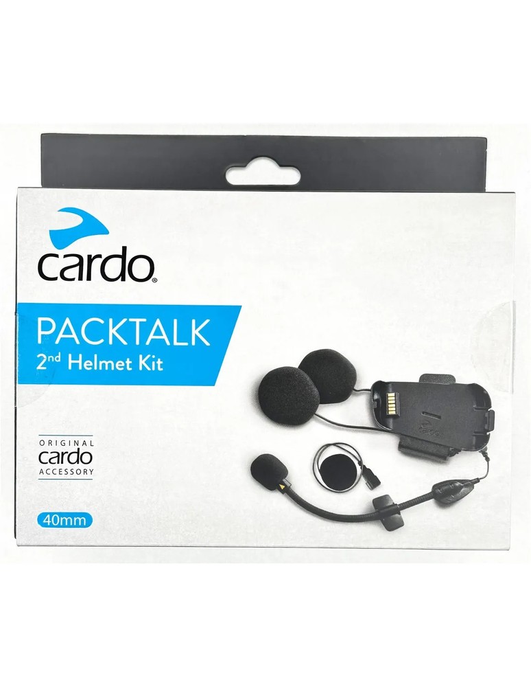 Cardo PACKTALK/BOLD/BLACK 2ND Helmet Kit SRAK0039