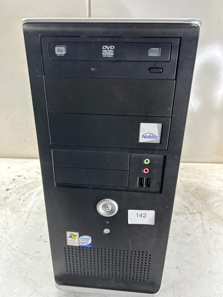 Retro Black ATX Case