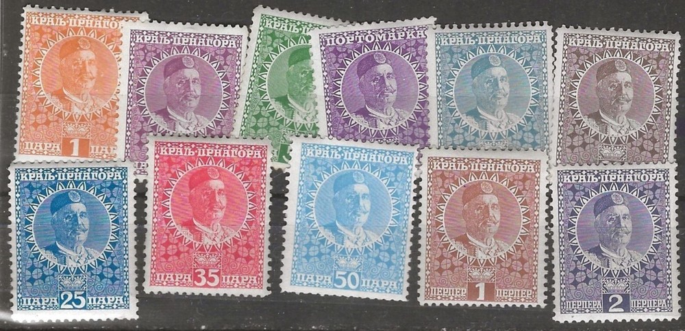 Montenegro 99-109 M