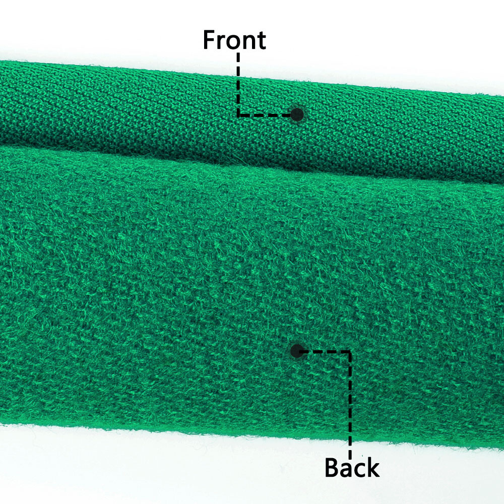 Pool Table Cloth Worsted Wool Billiard Table Felt Replacement for 7/8/9ft Table